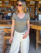 Polera Paloma Musgo