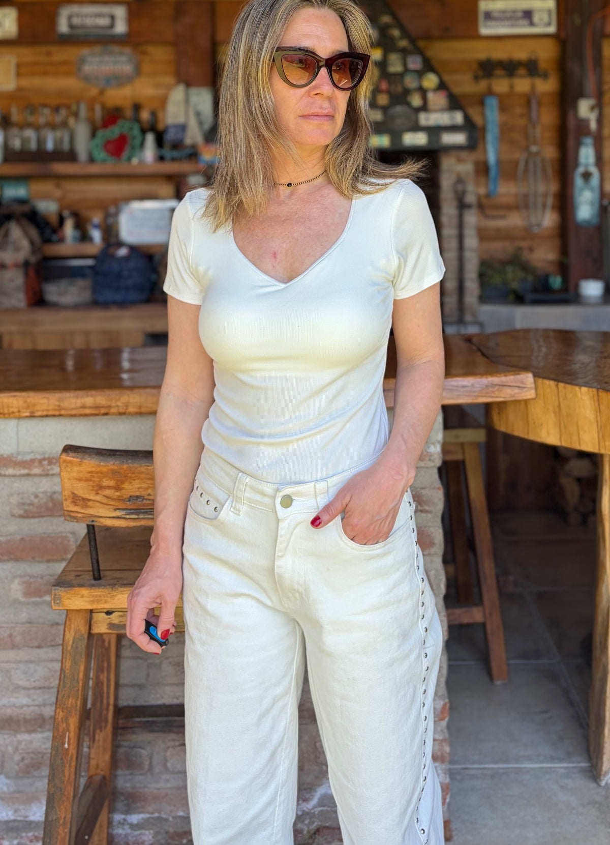Polera Paloma Blanca