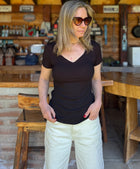 Polera Paloma Negra